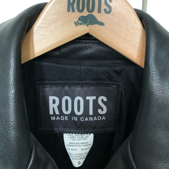 Roots Leather Jacket - Picture 3 of 6